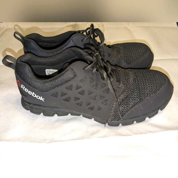 Reebok Men's Sublite Cushion Athletic Safety Shoes RB4038 size 11 Wide Work Shoe - Picture 2 of 8